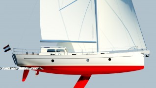More exterior, visualisations for the BV45 pure : KM Yachtbuilders