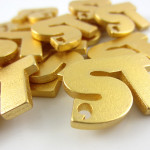 Stainless steel gold plated