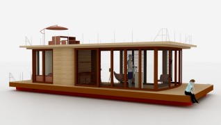 Houseboats / Varende woonschepen