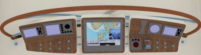 Rendering stuurstand