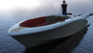 Limo Tender rendering in V-Ray