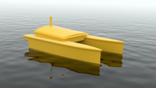 Ontwikkeling sonar bootje